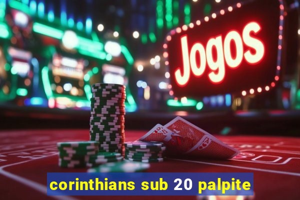 corinthians sub 20 palpite